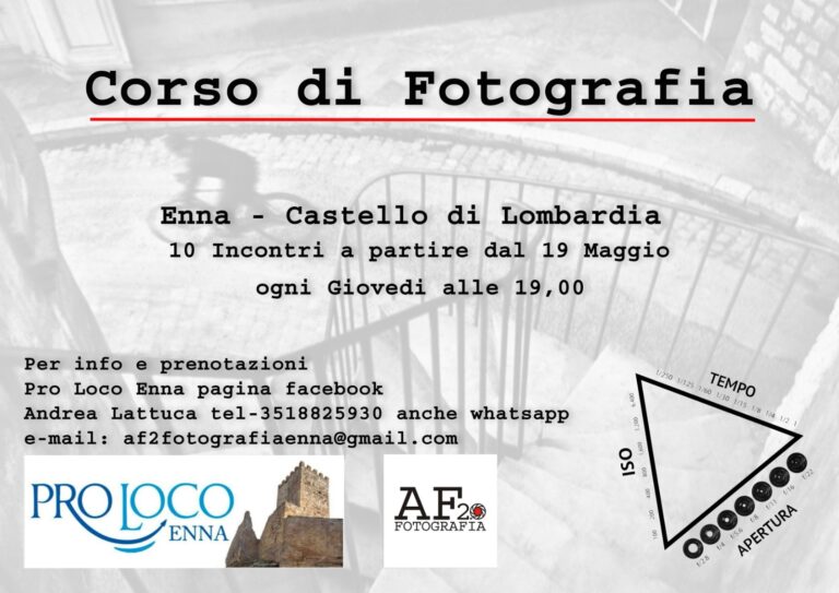 corso fotografia