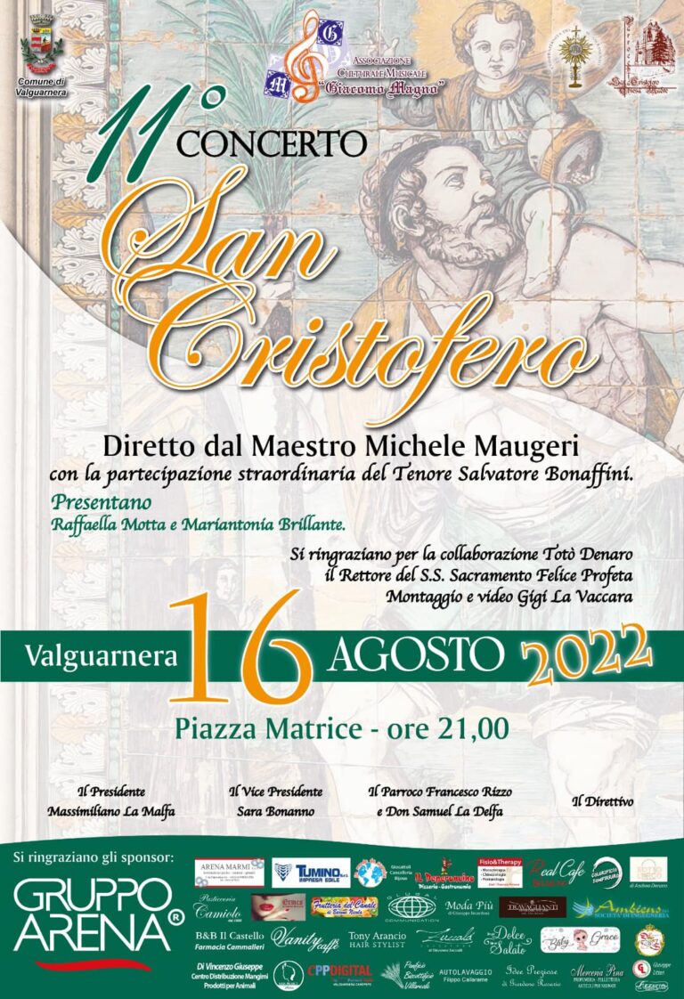 concerto san cristifero