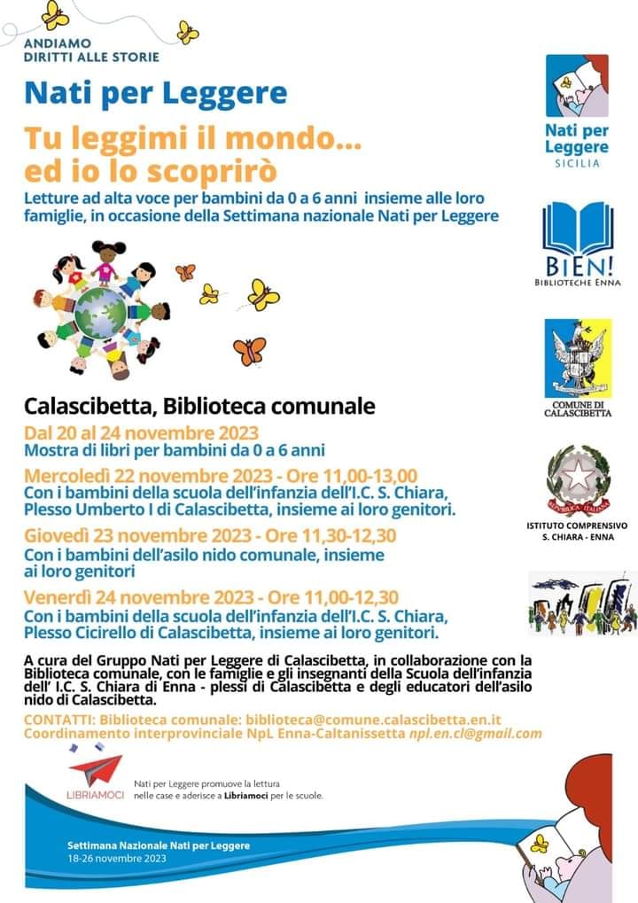 nati per leggere a calascibetta