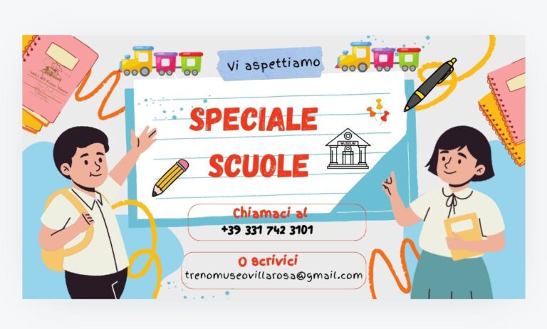 treno museo scuole
