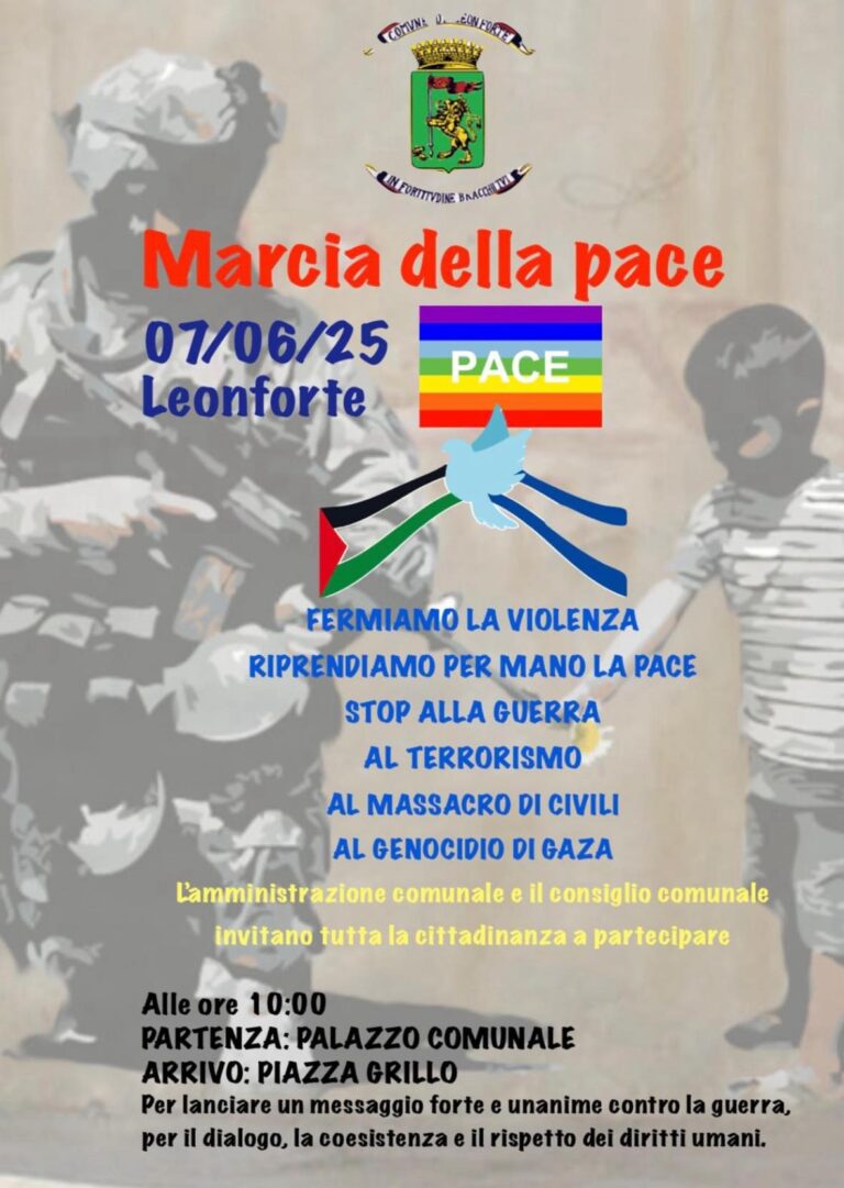 maria per la pace leonforte