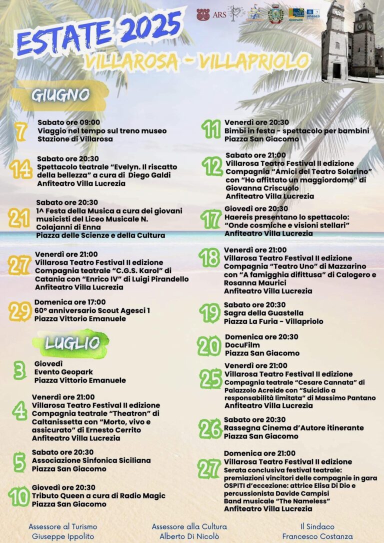 programma estate villarosa