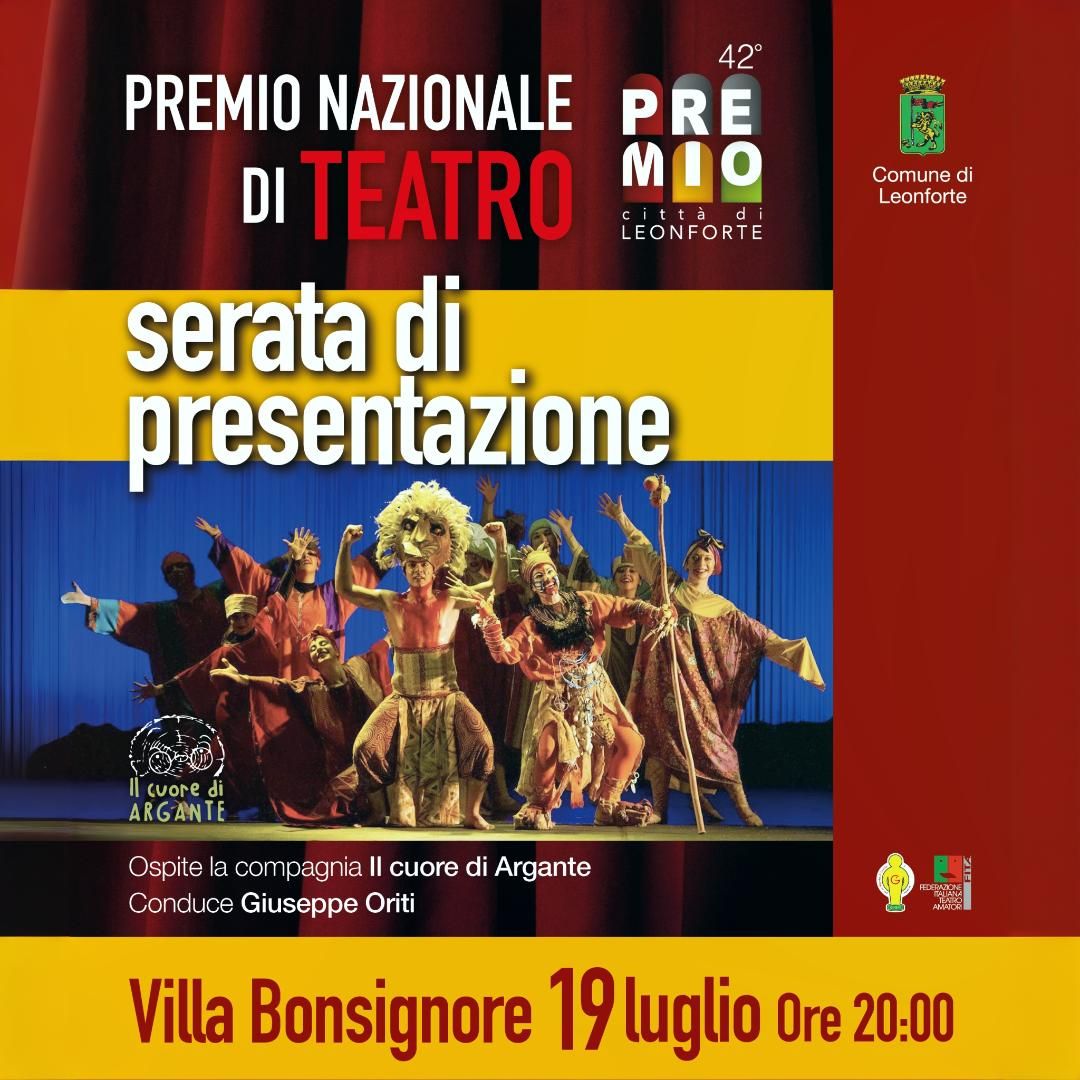 premio città di leonforte