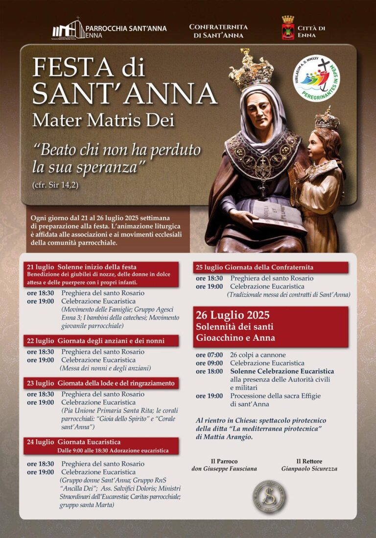 programma festa sant'anna