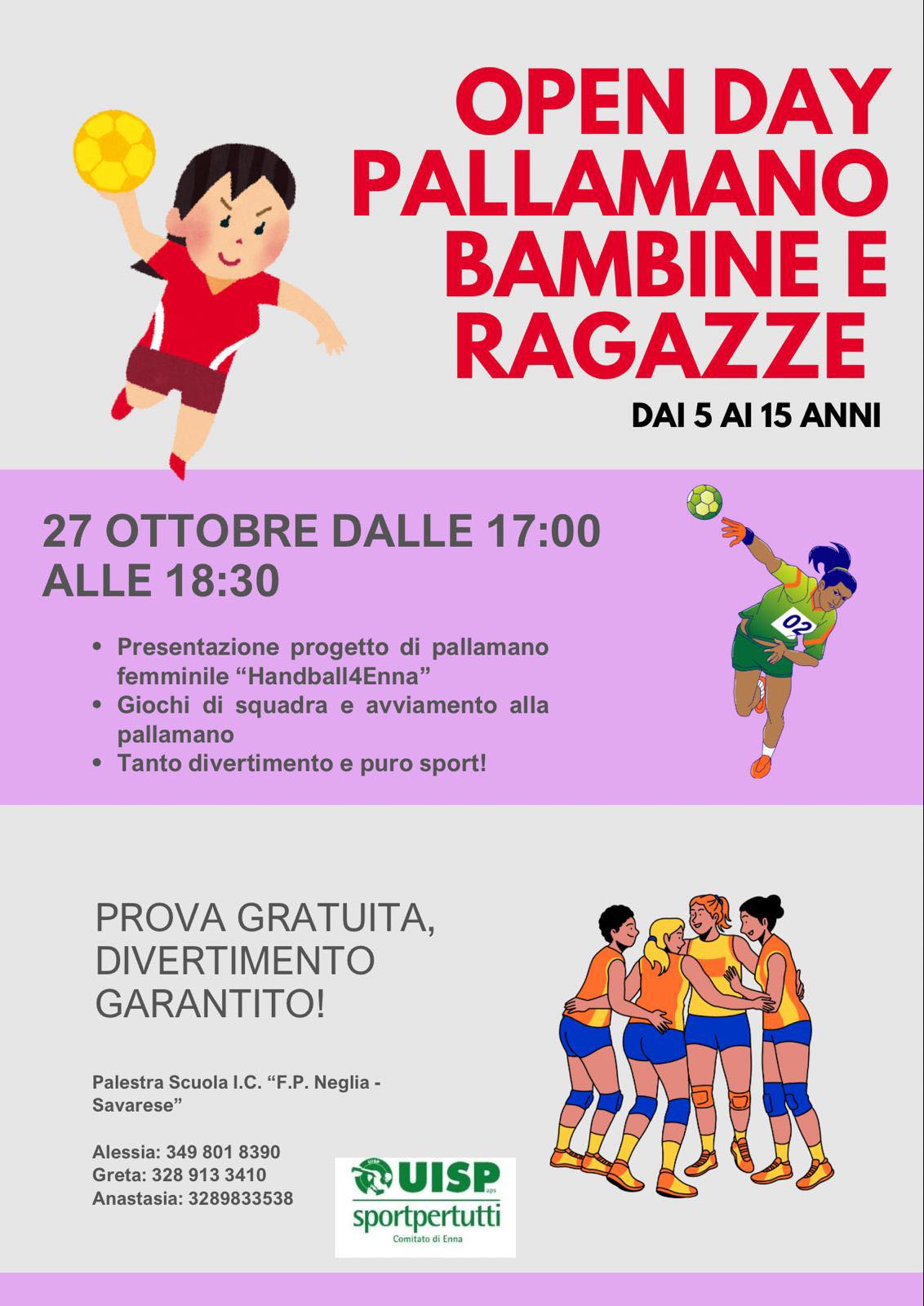 open day pallamano