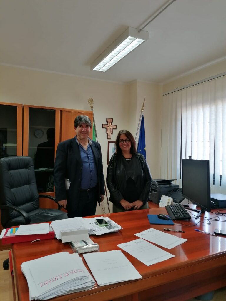 Foto Gabriella Di Franco e Giuseppe Montemagno