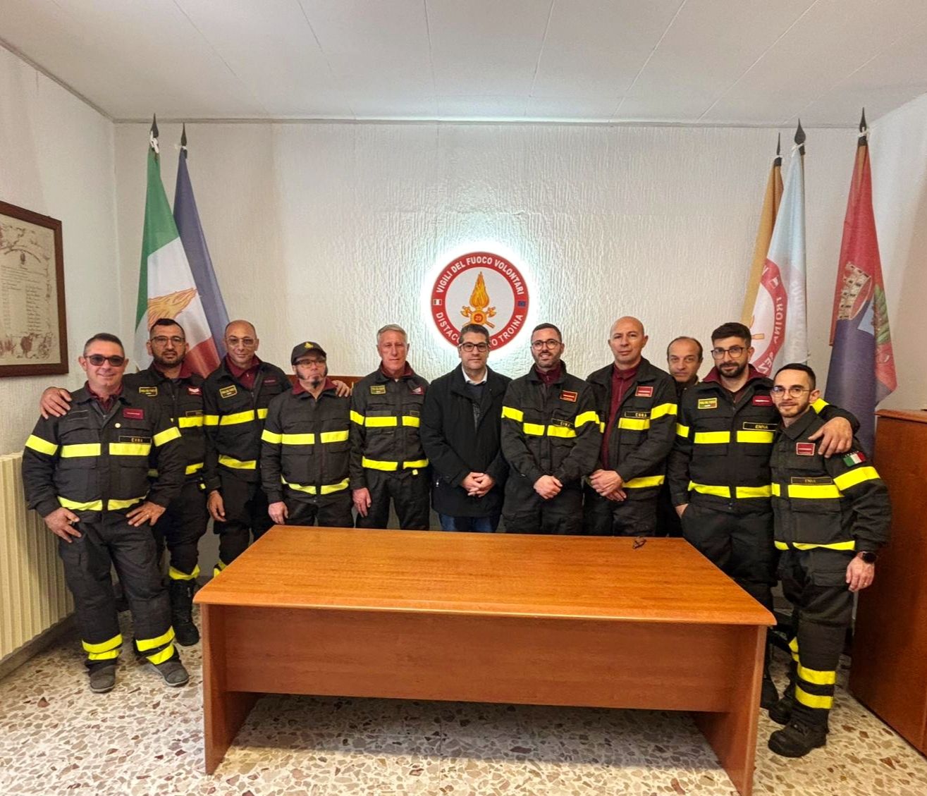 vigili del fuoco volontari