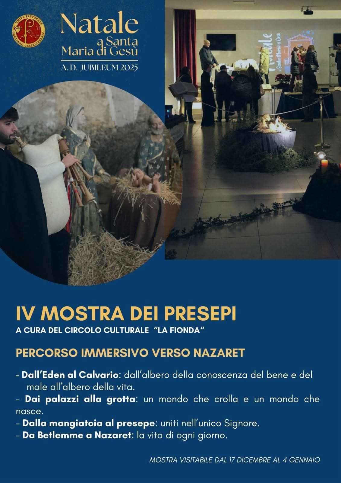 mostra presepi gagliano