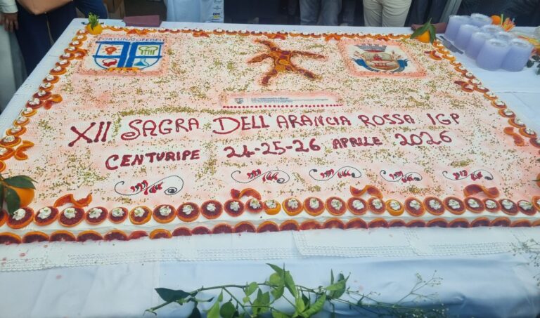 Foto torta sagra arancia rossa 2026