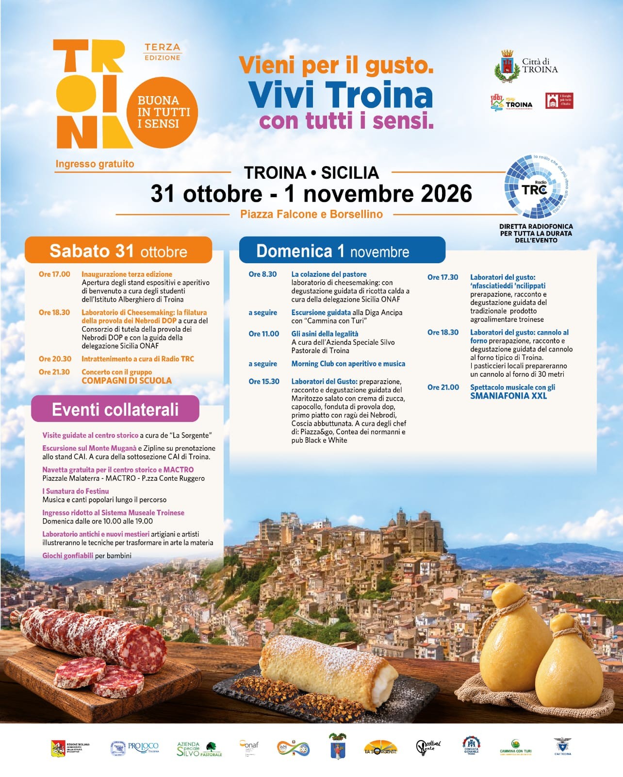 Programma Troina buona in tutti i sensi