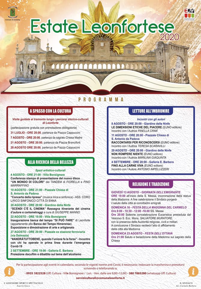 programma estate leonfortese