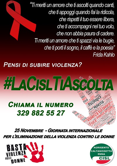 LOCANDINA CISL