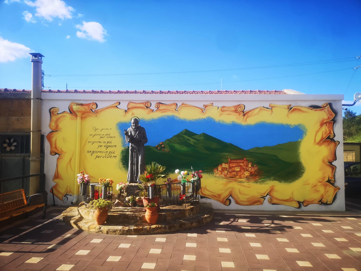 muro padre pio