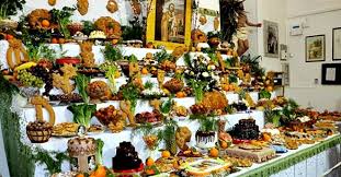 la tavolata di san giuseppe a Valguarnera - Foto-