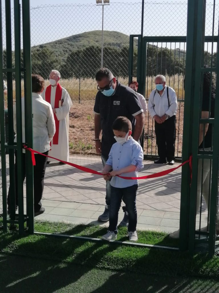 inaugurazione campo
