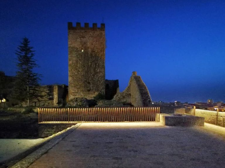 illuminazione castello