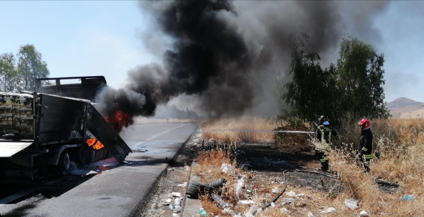 incendio camion