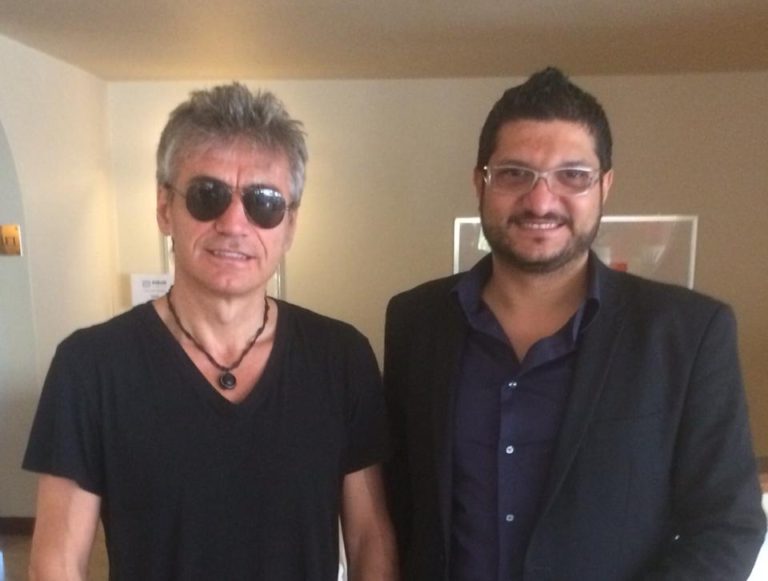 Giuseppe Rapisarda con Ligabue