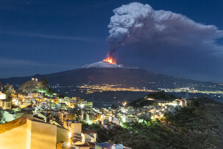 Panorama con Etna - Foto di Salvatore La Spina