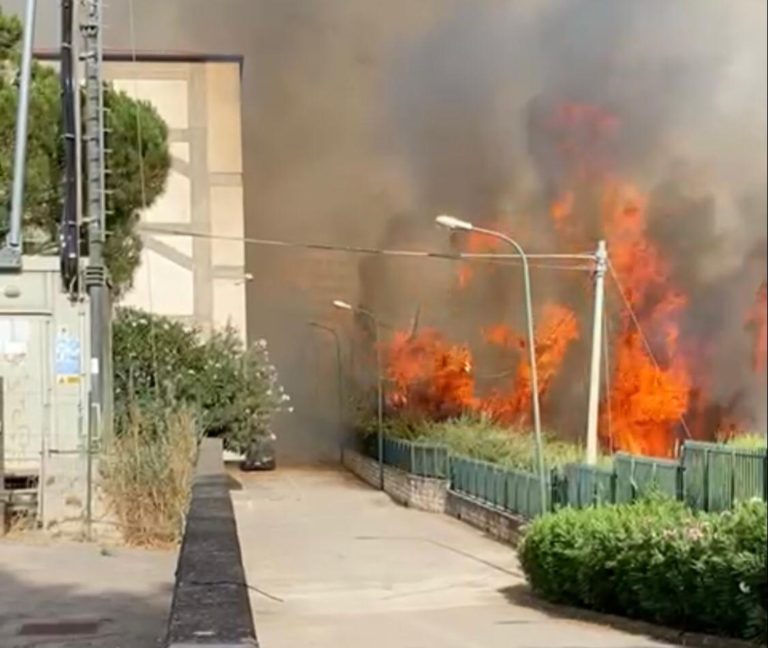 incendio univesrità kore