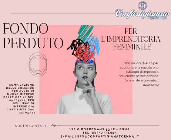 imprendtoria femminile