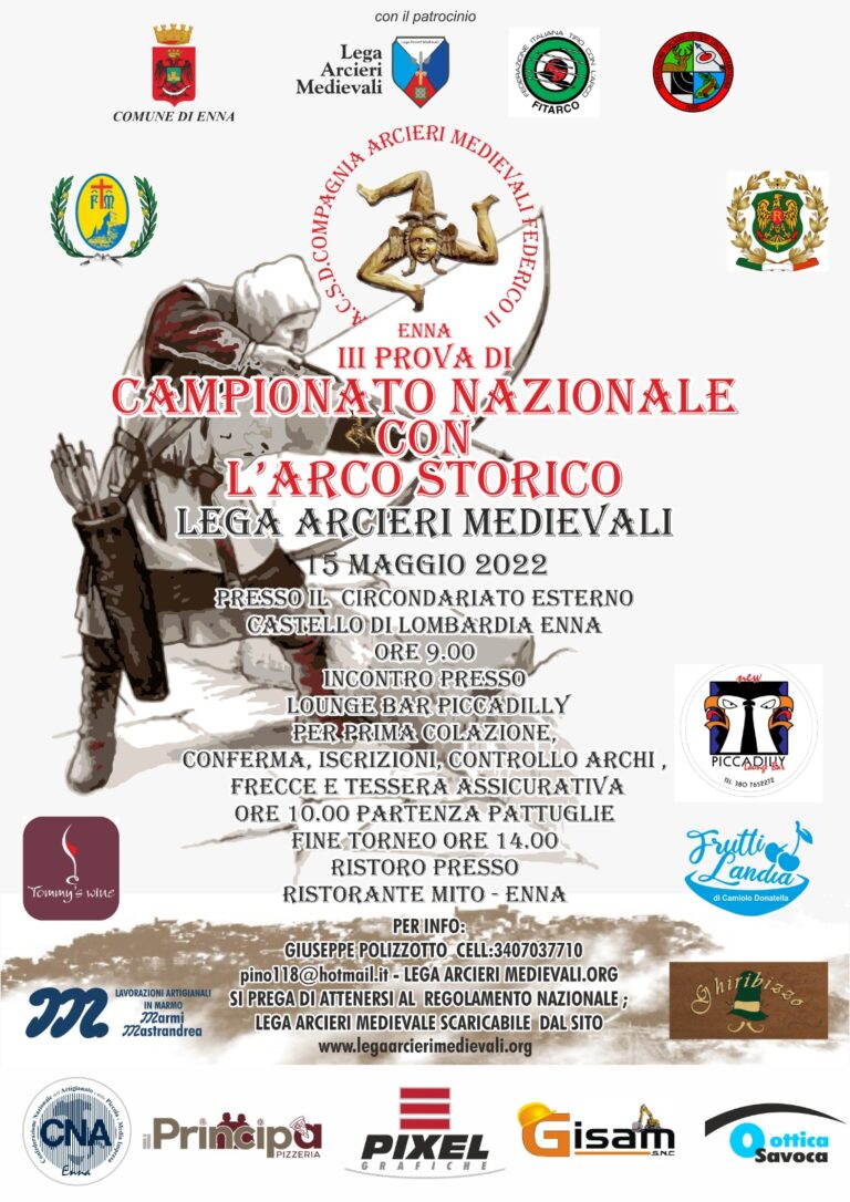 lega arcieri mediecali