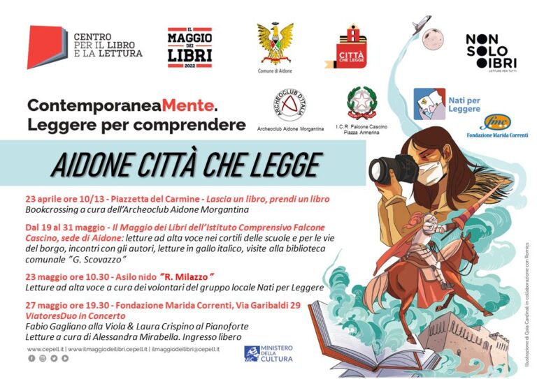 aidone città che legge