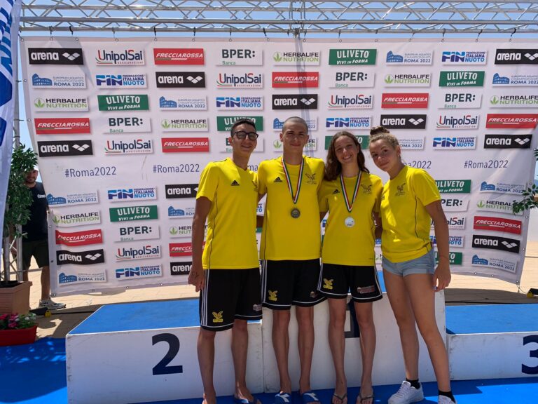 i quattro atleti