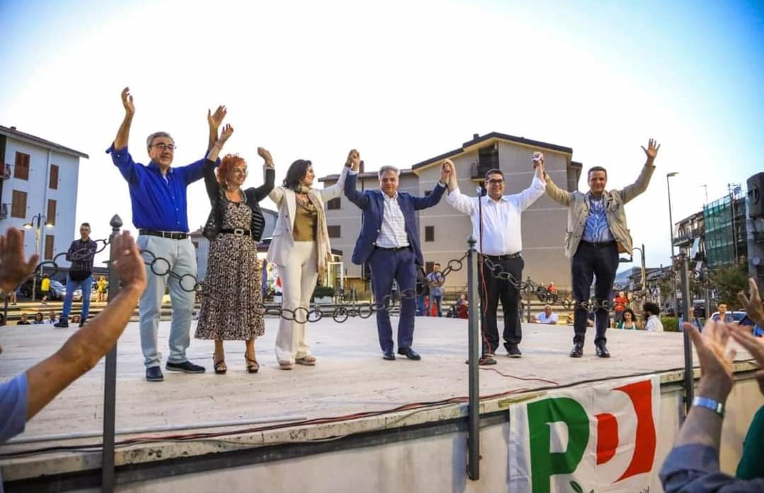 Comizio PD Troina