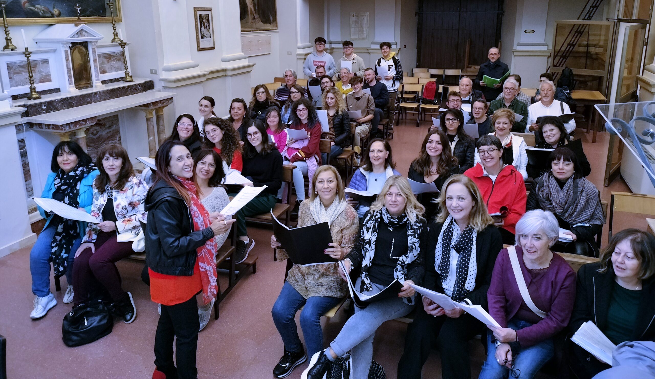 Coro Passio Hennesis in prova