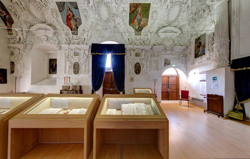 Museo-a-Piazza-Armerina-Collegio-dei-Gesuiti-sala-biblioteca