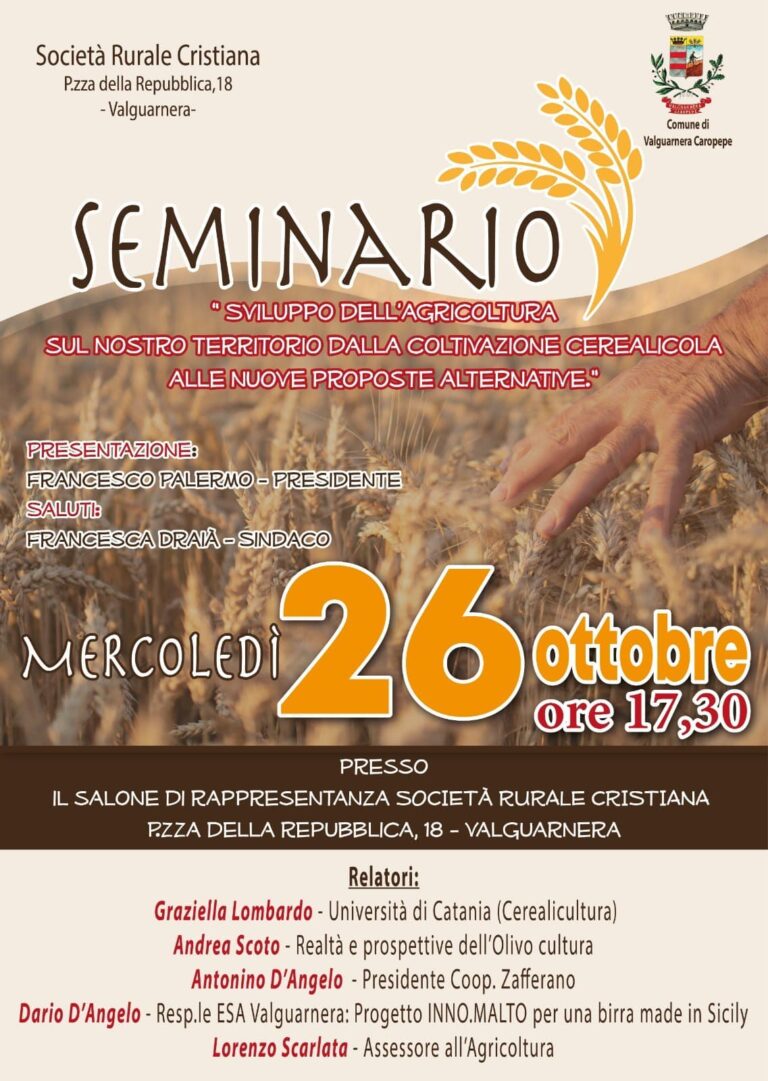 seminario rurale valguarnera