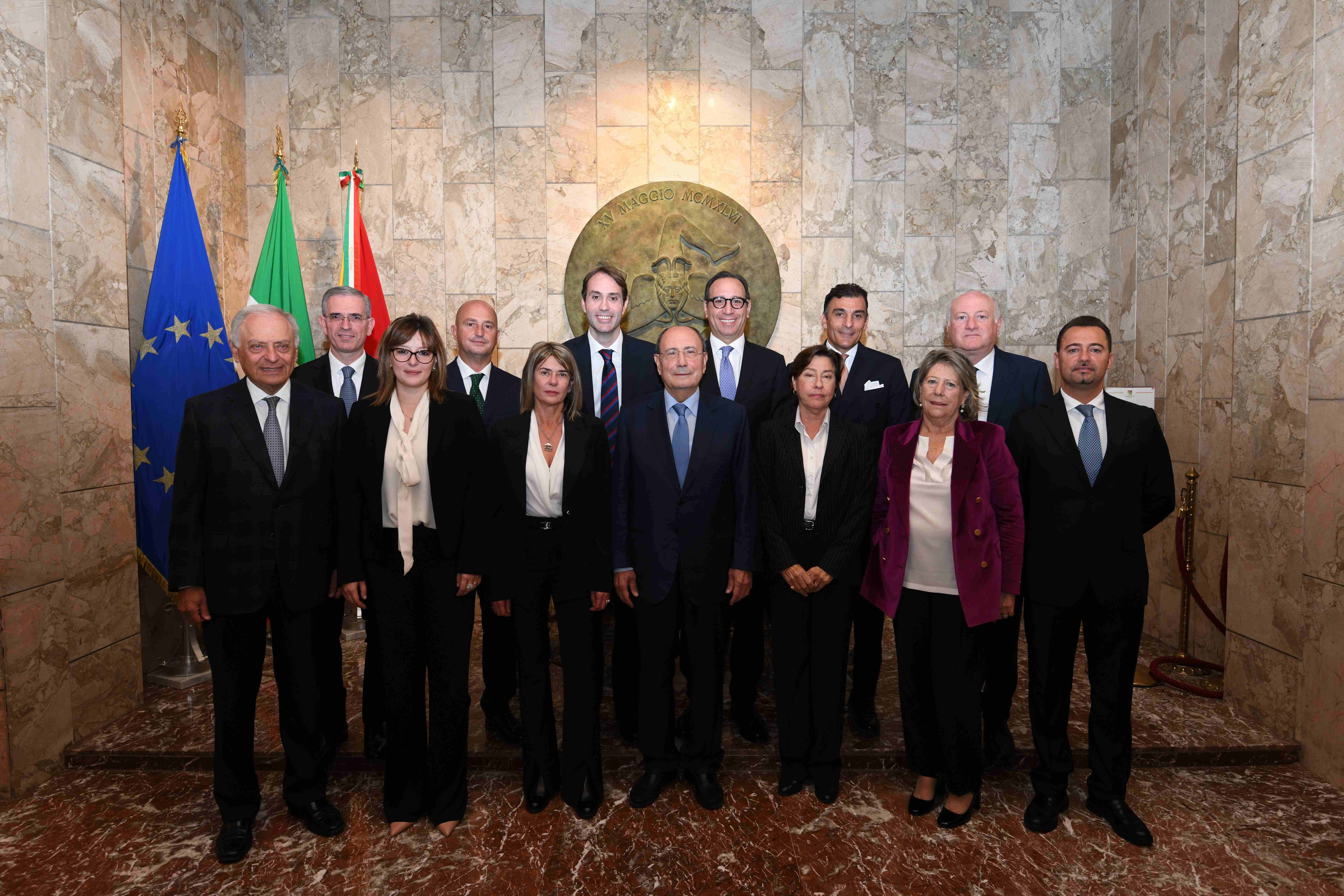 giunta al completo Palazzo d'Orleans-compressed