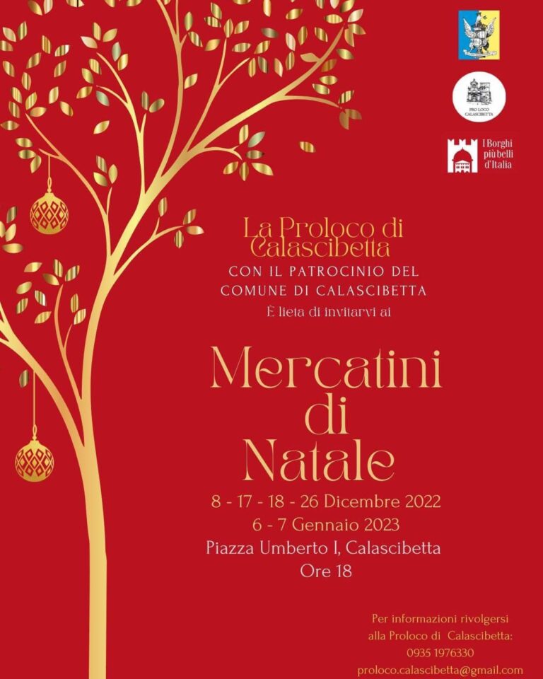 mercatini di natale a calascibetta.