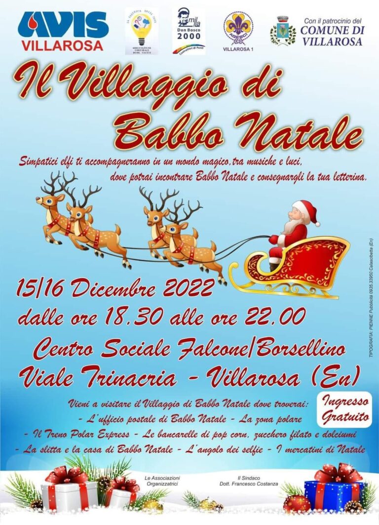 villaggio babbo natale