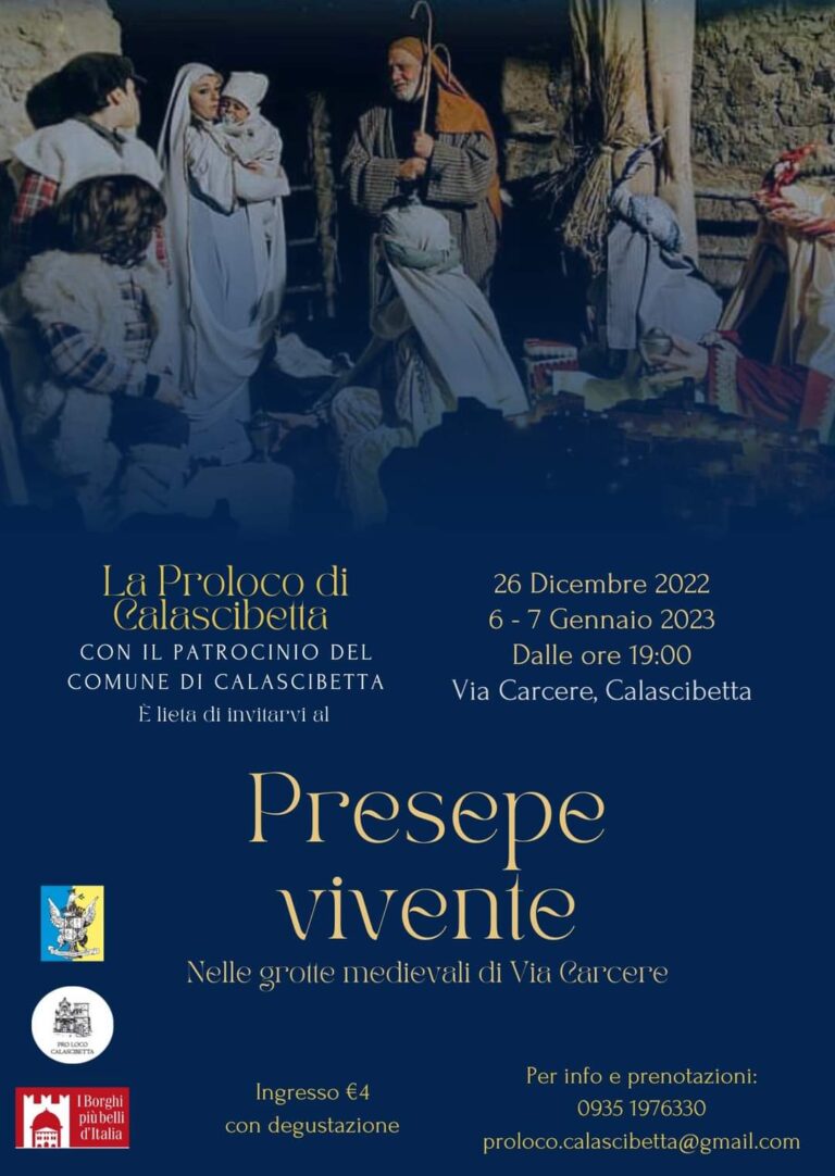 presepe vivente calascibetta 1