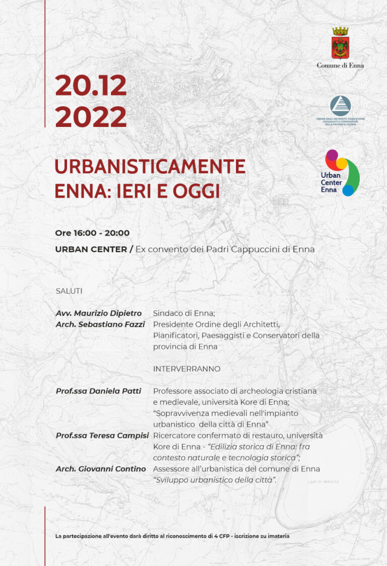 urbanisticamente enna