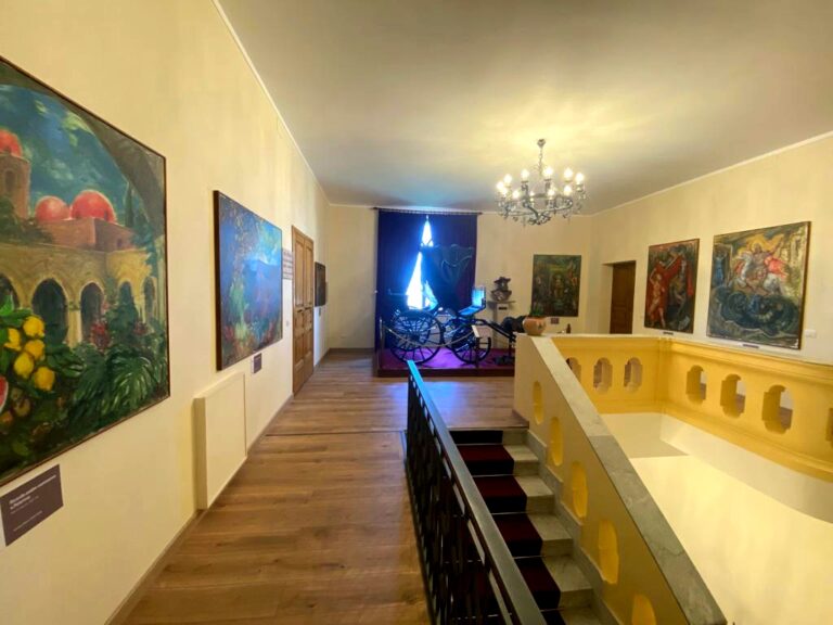 Il secondo piano del palazzo municipale