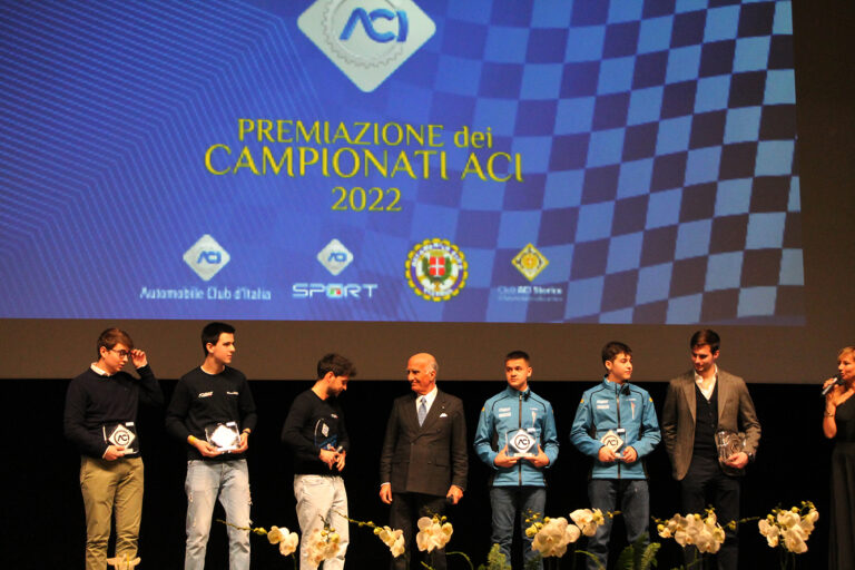 Premiazioni ACI Sport_Aci team italia 2023
