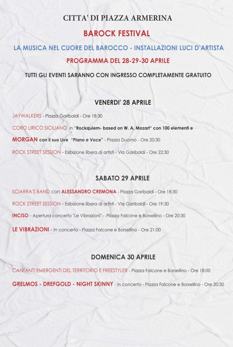 baroc festival