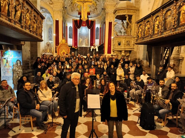 coro e banda in prova al Duomo
