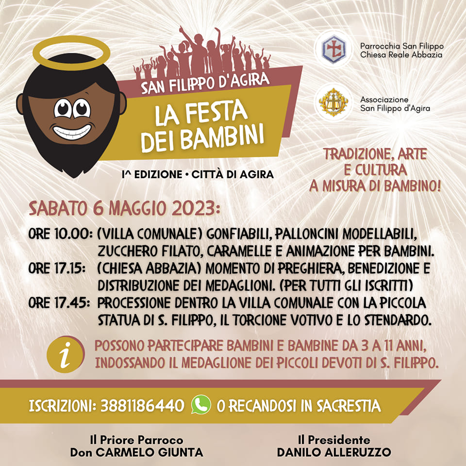 festa dei bambini agira
