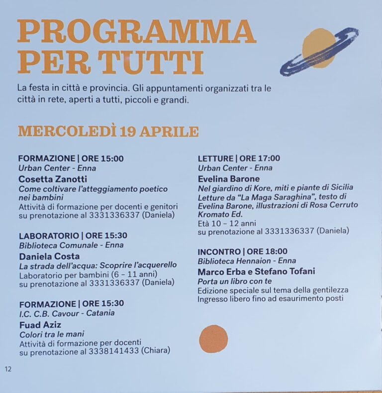 festa del libro prima giornata