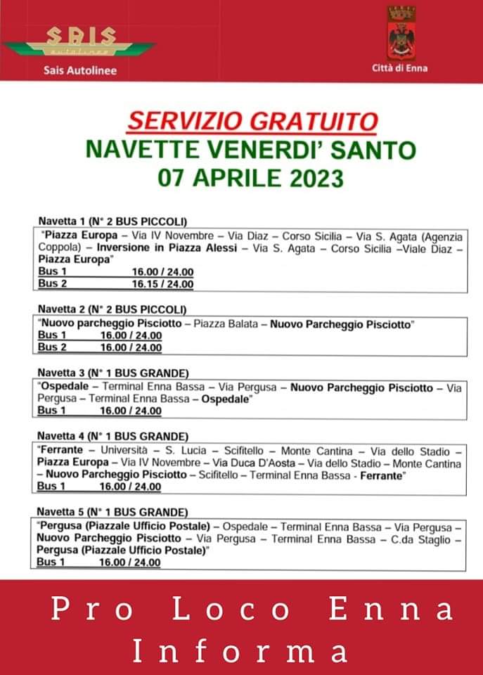 navetta gratuita