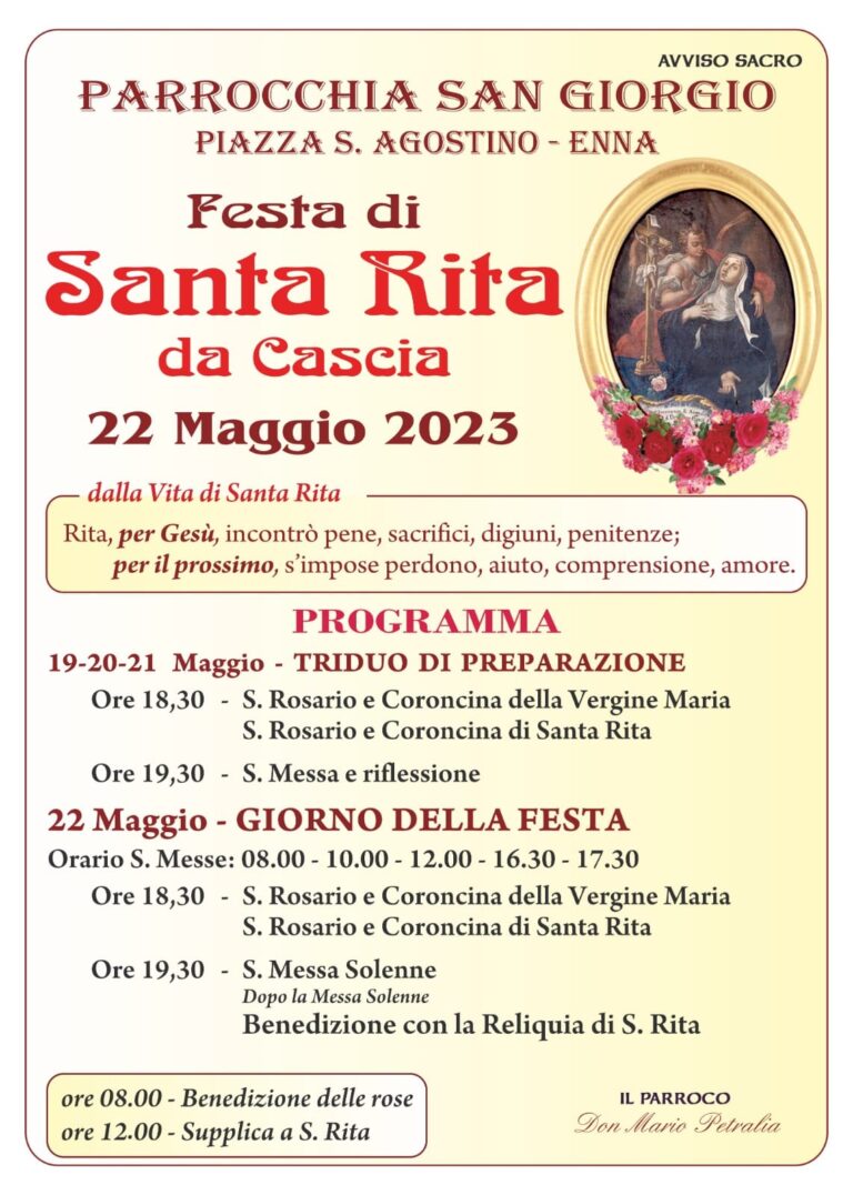 festa santa rita