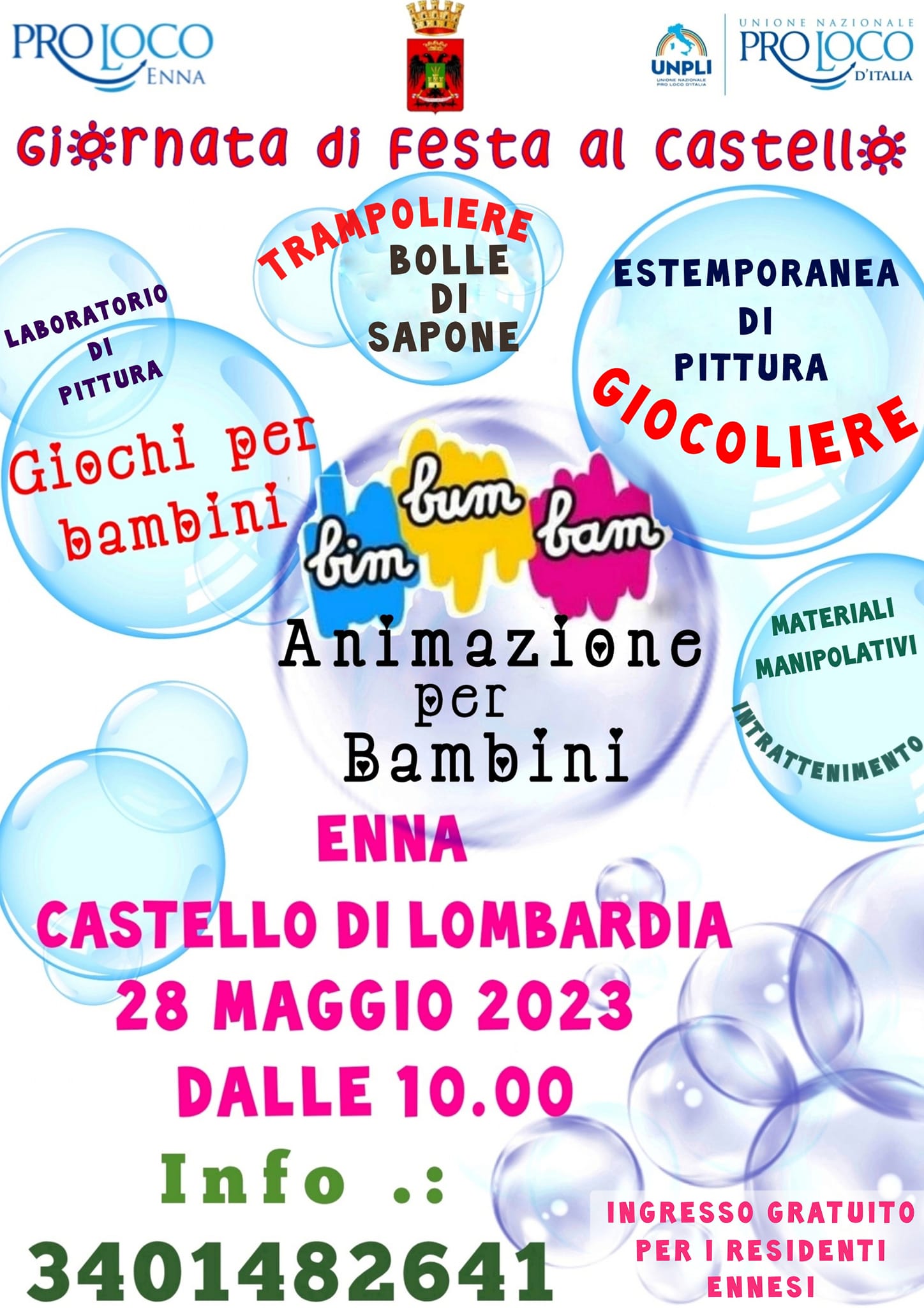 giornata di festa al castello