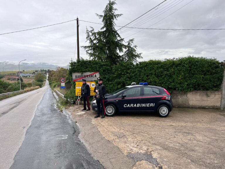 posto di blocco barrafranca