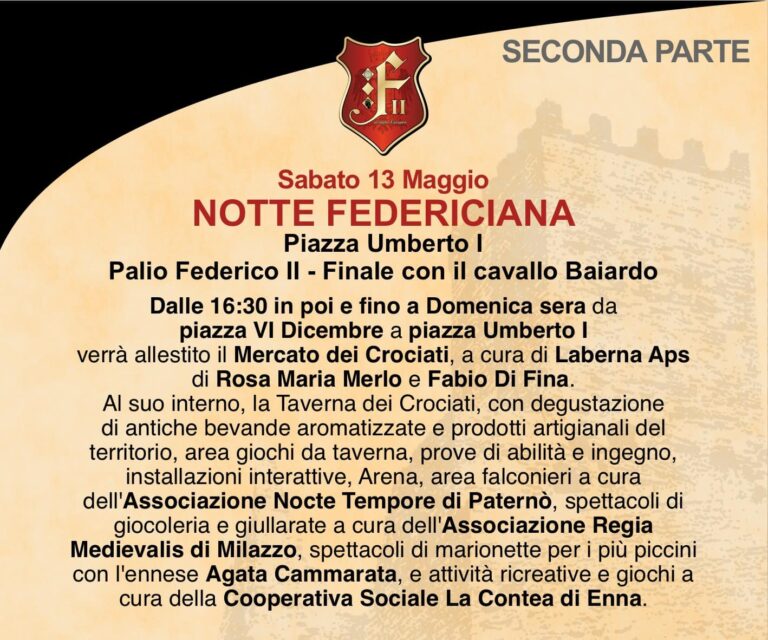settimana federiciana 2