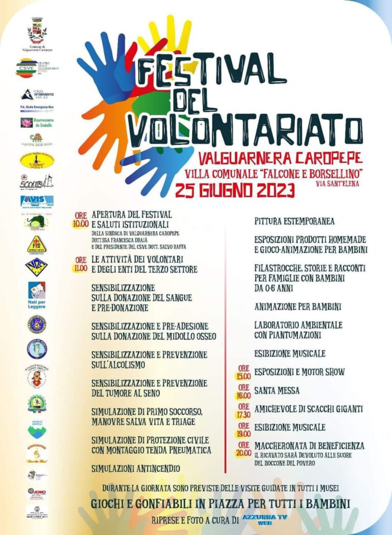 festival del volontariato