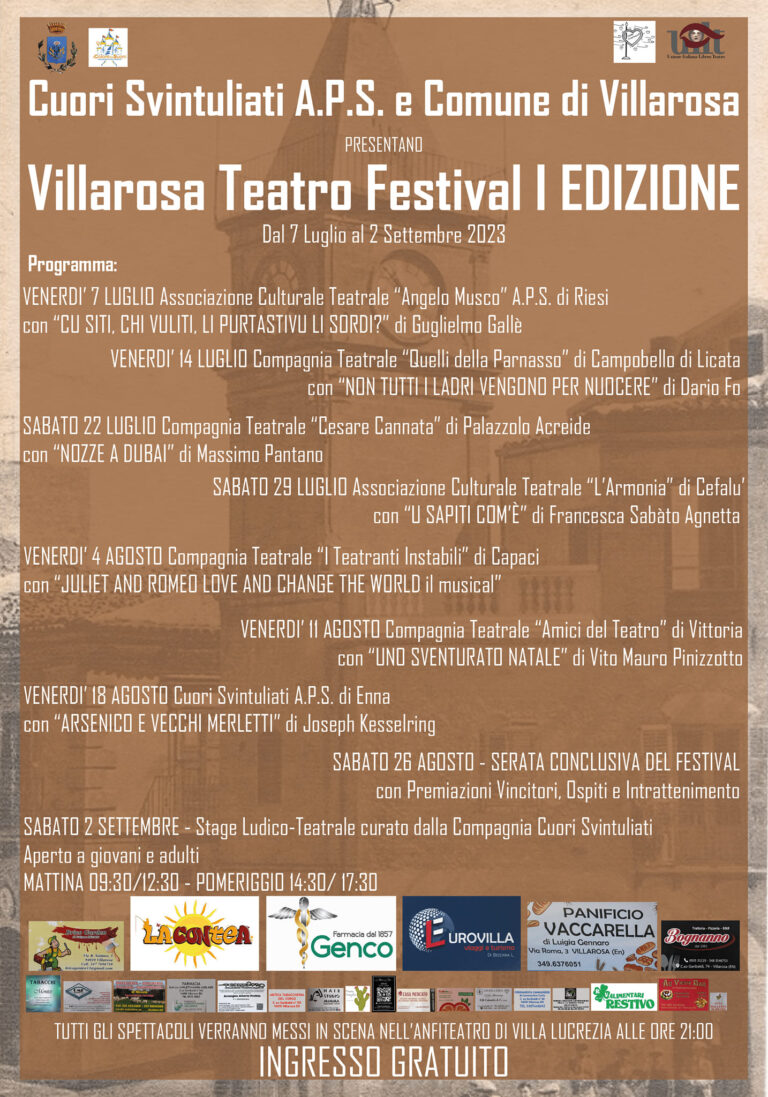 villarosa teatro festival